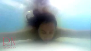 Breaht holding underwater. Domination guestimated sex. Nudist Regina Noir swimming, sucks and fucks in the swimming pool.3